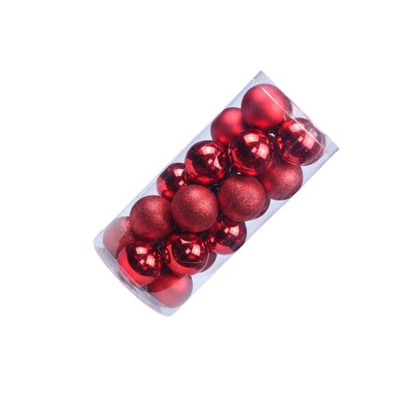 party decoration 24pcs christmas decorations plastic plating ball pendant tree ornament hanging balls (red 4cm)
party decoration 24pcs christmas decorations plastic plating ball pendant tree ornament hanging balls (red 4cm)