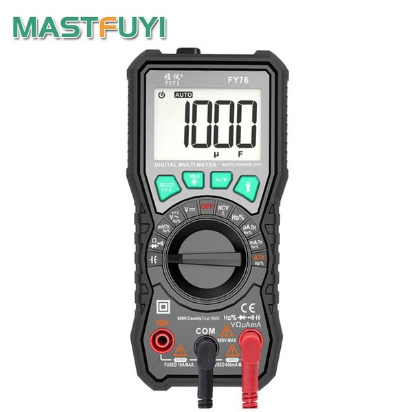 multimeters fy76 digital multimeter 6000 counts high speed auto range tester intelligent ncv true rms temperature ac/dc voltage multimetro
multimeters fy76 digital multimeter 6000 counts high speed auto range tester intelligent ncv true rms temperature ac/dc voltage multimetro