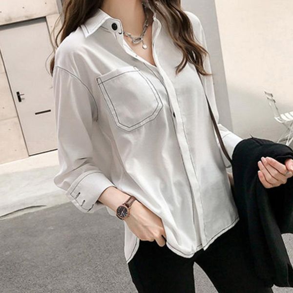 women's blouses & shirts lumuta autumn and winter french style versatile simple retro hong kong light cooked shirt design sense, White
women's blouses & shirts lumuta autumn and winter french style versatile simple retro hong kong light cooked shirt design sense, White