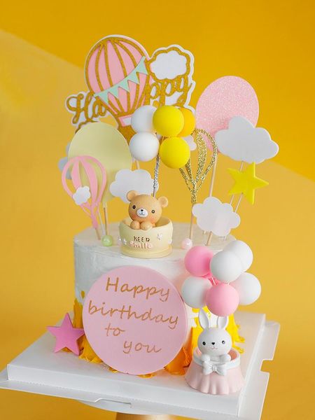 other festive & party supplies 1 pcs cake er confession air balloon bear doll ornaments sunshine fresh yellow pink baby decoration
other festive & party supplies 1 pcs cake er confession air balloon bear doll ornaments sunshine fresh yellow pink baby decoration
