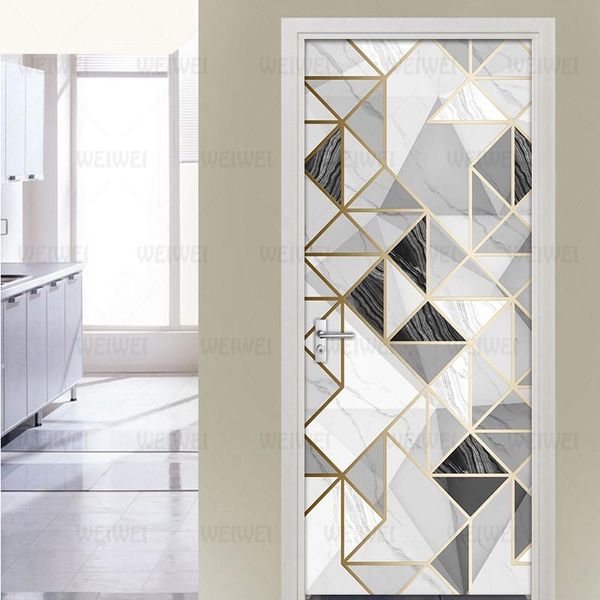 geometric marble pattern waterproof self-adhesive door sticker wallpaper living room bedroom door mural wall decals home decor
geometric marble pattern waterproof self-adhesive door sticker wallpaper living room bedroom door mural wall decals home decor