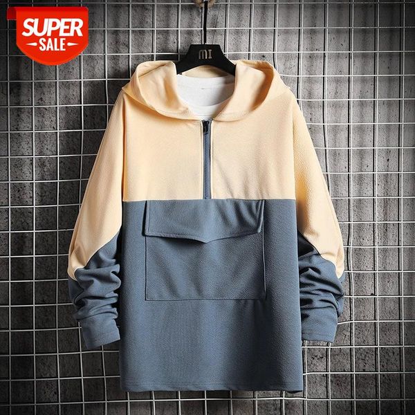 usa size fashion color block hoodies men's loose fit sweatshirts men hip hop streetwear patchwork hoody man clothing #ve4h, Black
usa size fashion color block hoodies men's loose fit sweatshirts men hip hop streetwear patchwork hoody man clothing #ve4h, Black