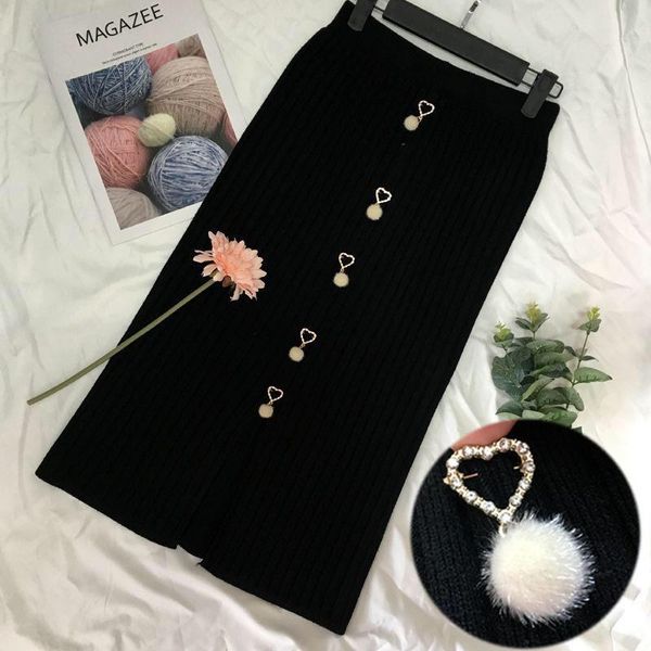 skirts high waist women knitted bodycon skirt elastic autumn winter split warm straight ribbed long office pencil clothes, Black
skirts high waist women knitted bodycon skirt elastic autumn winter split warm straight ribbed long office pencil clothes, Black