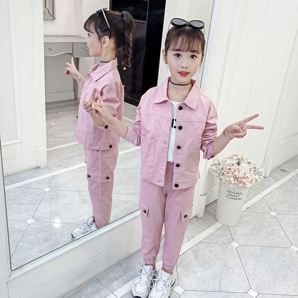 kid casual fashion girl clothing set 2pcs baby toddler girls kids overalls jackets coat+pants children playsuits youth outfits, White
kid casual fashion girl clothing set 2pcs baby toddler girls kids overalls jackets coat+pants children playsuits youth outfits, White