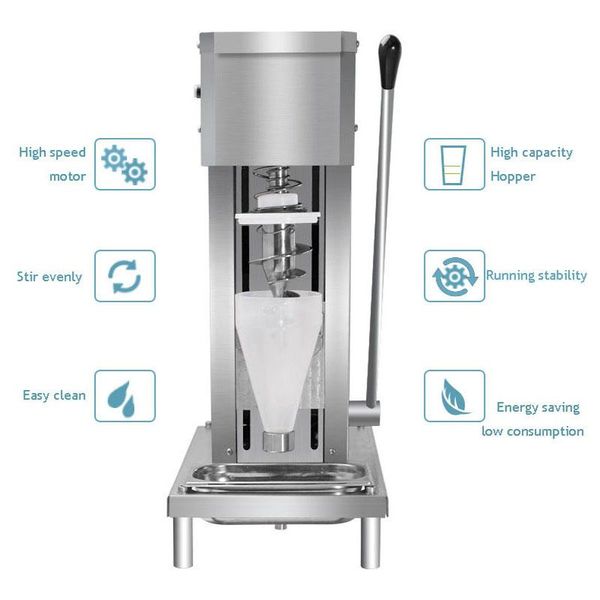 ice cream making machine stainless steel swirl fruit nut mixer 220v/110v
ice cream making machine stainless steel swirl fruit nut mixer 220v/110v