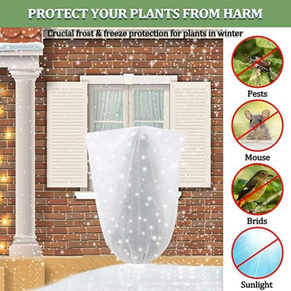 other garden supplies practical convenient portable drawstring plant flower cover for balcony
other garden supplies practical convenient portable drawstring plant flower cover for balcony