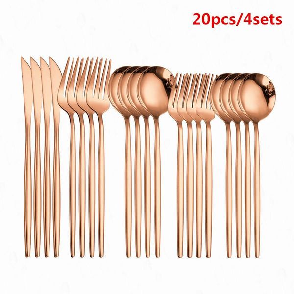 rosegold cutlery set stainless steel tableware knife fork spoon dinnerware korean kitchen golden dinner sets
rosegold cutlery set stainless steel tableware knife fork spoon dinnerware korean kitchen golden dinner sets