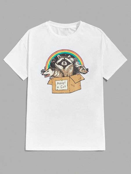 romwe x vincenttrinidadart guys animal rainbow letter graphic tee 952h#, White;black
romwe x vincenttrinidadart guys animal rainbow letter graphic tee 952h#, White;black