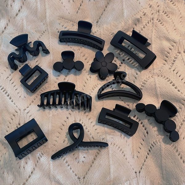 women black series hair claws new fashion irregular frosted hairpins korean style geometric acrylic barrettes hair accessories, Slivery;white
women black series hair claws new fashion irregular frosted hairpins korean style geometric acrylic barrettes hair accessories, Slivery;white