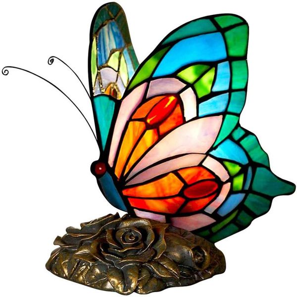 table lamps wym tiffany butterfly stained glass desk light, night lamp for bedside table, e14 lampholder, resin base
table lamps wym tiffany butterfly stained glass desk light, night lamp for bedside table, e14 lampholder, resin base