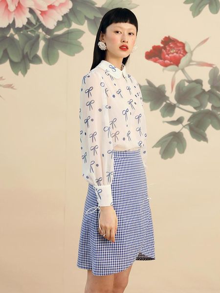 skirts mintcheese independent design light chinese style girl retro blue and white plaid skirt, Black
skirts mintcheese independent design light chinese style girl retro blue and white plaid skirt, Black