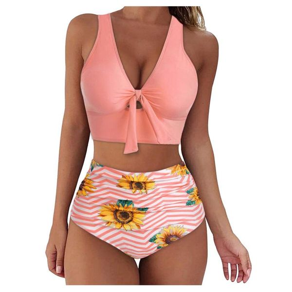 women's swimwear women bandage bikini set push-up print high waist beach swimsuit bandeau padded bra bathing suit 2021, White;black
women's swimwear women bandage bikini set push-up print high waist beach swimsuit bandeau padded bra bathing suit 2021, White;black