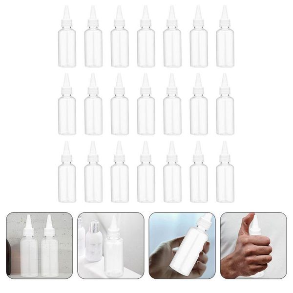 storage bottles & jars 25pcs 120ml clear bottle squeeze applicator dispenser with pointed mouth
storage bottles & jars 25pcs 120ml clear bottle squeeze applicator dispenser with pointed mouth