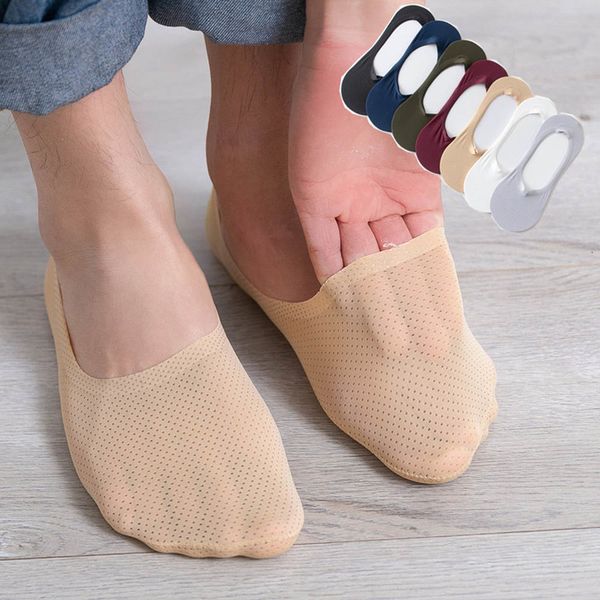 gentlemen ew siles mesh invisible deep anti-skid pure color summer thin boat socks, Black
gentlemen ew siles mesh invisible deep anti-skid pure color summer thin boat socks, Black