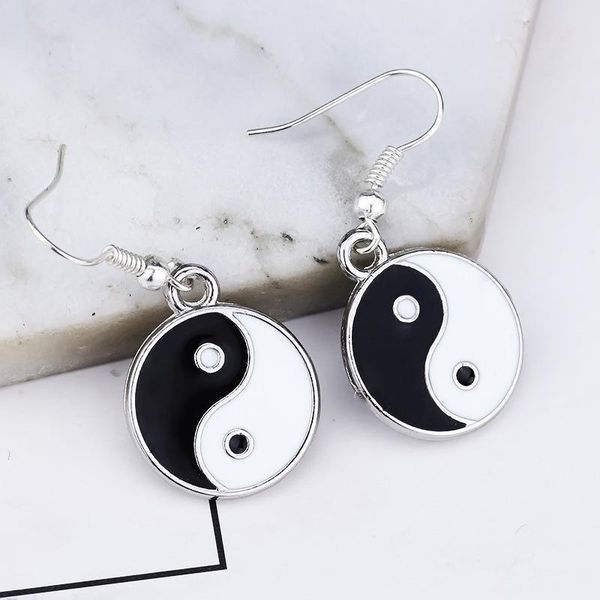 dangle & chandelier creative chinese tai chi round pendant earrings simple design women's yin yang gossip punk accessories fashion jewe, Silver
dangle & chandelier creative chinese tai chi round pendant earrings simple design women's yin yang gossip punk accessories fashion jewe, Silver