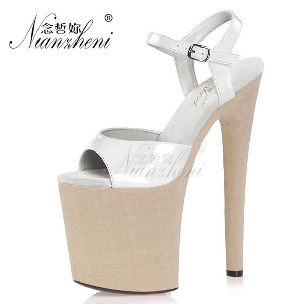 sandals 20cm super high heeled shoes small size shallow women's 8 inches clubbing pole dance show fashion mature all match dress, Black
sandals 20cm super high heeled shoes small size shallow women's 8 inches clubbing pole dance show fashion mature all match dress, Black