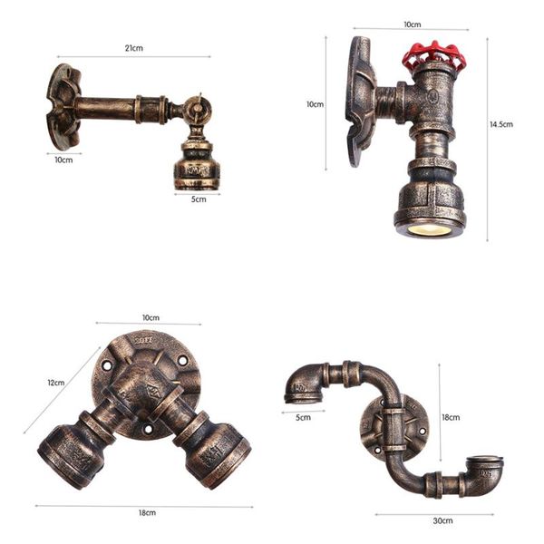 wall lamp retro sconce light fixture indoor loft vintage industrial corridor lights for home bedroom lampara pared
wall lamp retro sconce light fixture indoor loft vintage industrial corridor lights for home bedroom lampara pared