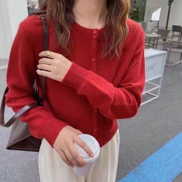 women's knits & tees nomikuma fashion cropeed cardigan women solid color single breasted long sleeve o neck short sweater korean style, White
women's knits & tees nomikuma fashion cropeed cardigan women solid color single breasted long sleeve o neck short sweater korean style, White