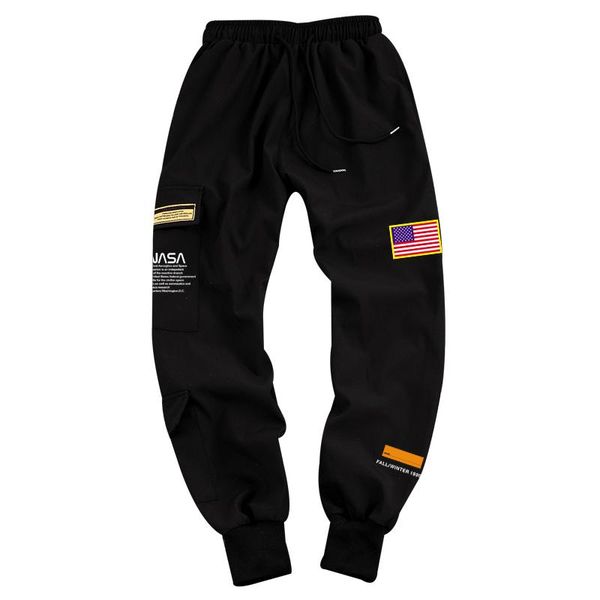 men's pants men cargo usa flag letters printed streetwear space trousers sweatpants size pockets jogger sport track, Black
men's pants men cargo usa flag letters printed streetwear space trousers sweatpants size pockets jogger sport track, Black
