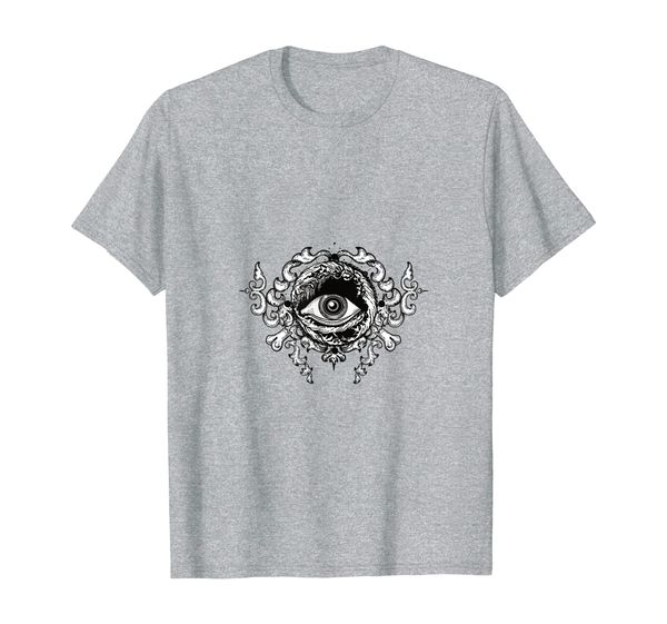 funny eye vision watching eye adorable gift t-shirt, White;black 
funny eye vision watching eye adorable gift t-shirt, White;black