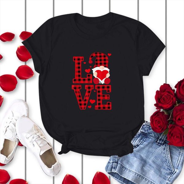 check stripe love heart womens tshirts short sleeve funny dwarf print valentines femme t shirts sweet couple tee shirt, White
check stripe love heart womens tshirts short sleeve funny dwarf print valentines femme t shirts sweet couple tee shirt, White