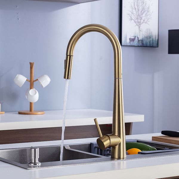 2021 new puxar para fora torneira torneiras pia de bronze misturador da cozinha quente & fria rotao escovado ouro ev5w
2021 new puxar para fora torneira torneiras pia de bronze misturador da cozinha quente & fria rotao escovado ouro ev5w