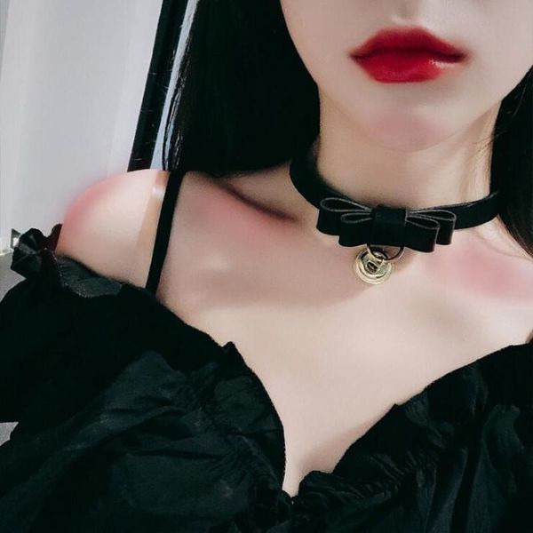 trendy charm leather choker necklace bowknot small bell metal chocker collar necklace handmade boho gothic jewelry, Golden;silver
trendy charm leather choker necklace bowknot small bell metal chocker collar necklace handmade boho gothic jewelry, Golden;silver
