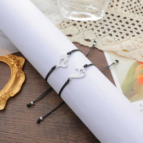 charm bracelets x7ya 1 pair of fashion couple bracelet hollow love woven hand rope with card women romantic valentine's day gift for lo, Golden;silver
charm bracelets x7ya 1 pair of fashion couple bracelet hollow love woven hand rope with card women romantic valentine's day gift for lo, Golden;silver