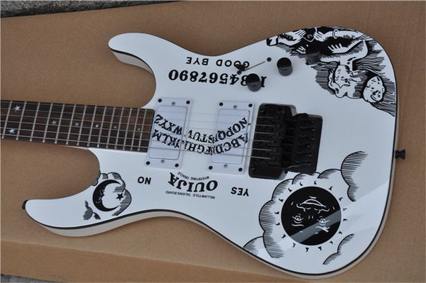 white double rock elegant super electric guitar
white double rock elegant super electric guitar