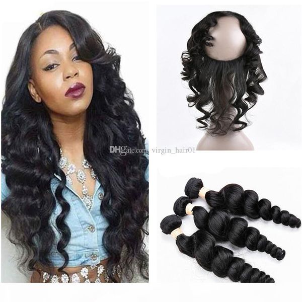 9a mink brazilian loose wave with 360 closure full frontal 360 lace band closure with brazilian virgin human hair weaves, Black;brown
9a mink brazilian loose wave with 360 closure full frontal 360 lace band closure with brazilian virgin human hair weaves, Black;brown