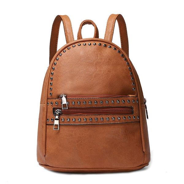 outdoor bags 2021 women's casual bag retro rivet design small pu leather travel girl's school mini backpack
outdoor bags 2021 women's casual bag retro rivet design small pu leather travel girl's school mini backpack