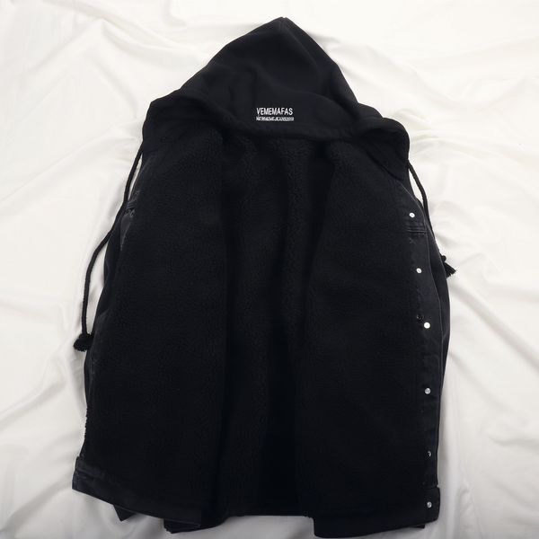 winter thick warm lambswool lining jeans women removable hooded loose black mid long denim jacket coat outerwear female wfyt, Black;brown
winter thick warm lambswool lining jeans women removable hooded loose black mid long denim jacket coat outerwear female wfyt, Black;brown