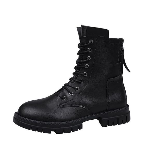 boots 2021 autumn and winter thick-soled all-match comfortable casual trend women's short, Black
boots 2021 autumn and winter thick-soled all-match comfortable casual trend women's short, Black