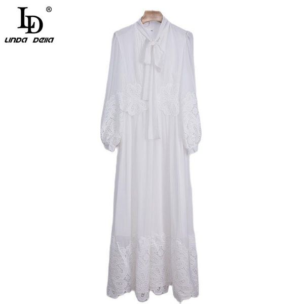 casual dresses ld linda della 2021 summer fashion runway white dress women bow collar lantern sleeve hollow out embroidery long party, Black;gray
casual dresses ld linda della 2021 summer fashion runway white dress women bow collar lantern sleeve hollow out embroidery long party, Black;gray