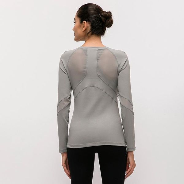 yoga outfit sports gym women fitness t shirt woman long sleeve mesh womens sport wear
yoga outfit sports gym women fitness t shirt woman long sleeve mesh womens sport wear