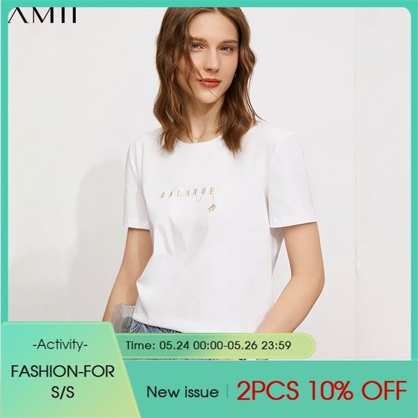 minimalism summer women's tshirt offical lady cotton oneck letter embroidery causal shirt 12120240 210527, White
minimalism summer women's tshirt offical lady cotton oneck letter embroidery causal shirt 12120240 210527, White