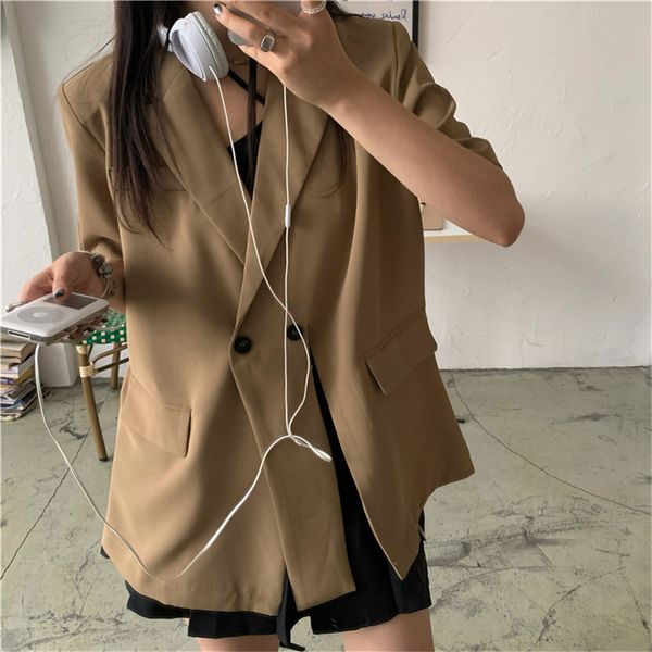 women's suits & blazers hzirip khaqui split pure streetwear elegant vintage casual retro-lady jackets from the office femme blazers b59, White;black
women's suits & blazers hzirip khaqui split pure streetwear elegant vintage casual retro-lady jackets from the office femme blazers b59, White;black