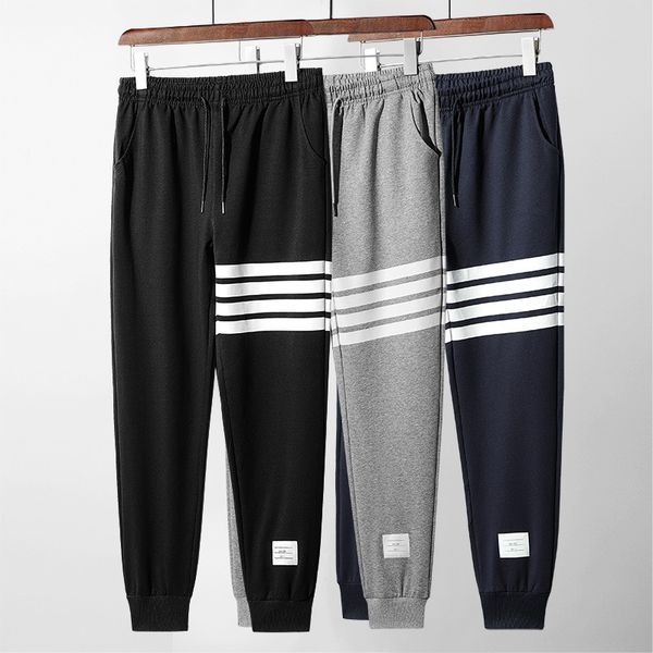 spring and autumn new trend of men and women couples four bars pure cotton loose guard pants leisure sports training beam pants, Black
spring and autumn new trend of men and women couples four bars pure cotton loose guard pants leisure sports training beam pants, Black