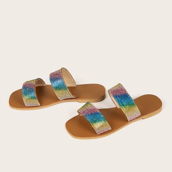 2021 new fashion colorful rhinestone summer women sandals slippers crystal shiny slip on cut out ladies flat outdoor holiday slide krqn, Black
2021 new fashion colorful rhinestone summer women sandals slippers crystal shiny slip on cut out ladies flat outdoor holiday slide krqn, Black