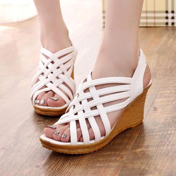 women shoes thick bottom increase women's sandals women's shoes fashion outdoor white black pu platform sandals elastic band
women shoes thick bottom increase women's sandals women's shoes fashion outdoor white black pu platform sandals elastic band