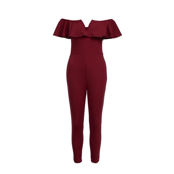 women's jumpsuits & rompers fashion clothes women ladies short sleeve off shoulder jumpsuit stretch bodycon skinny solid romper long pa, Black;white
women's jumpsuits & rompers fashion clothes women ladies short sleeve off shoulder jumpsuit stretch bodycon skinny solid romper long pa, Black;white