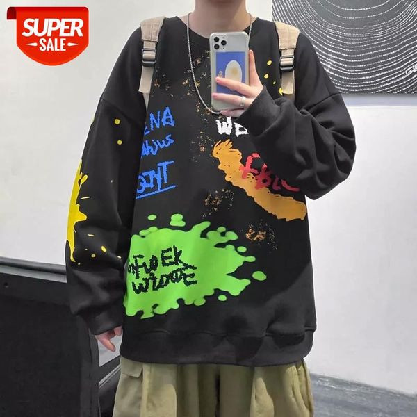 autumn spring 2021 hoodies sweatshirt for men's black loose hip hop punk pullover streetwear casual fashion clothes oversize 5xl #eh55
autumn spring 2021 hoodies sweatshirt for men's black loose hip hop punk pullover streetwear casual fashion clothes oversize 5xl #eh55