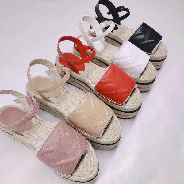 sandals weave sole woman thick bottom shoes buckle strap women solid open toe slides fashion concise 2021, Black
sandals weave sole woman thick bottom shoes buckle strap women solid open toe slides fashion concise 2021, Black
