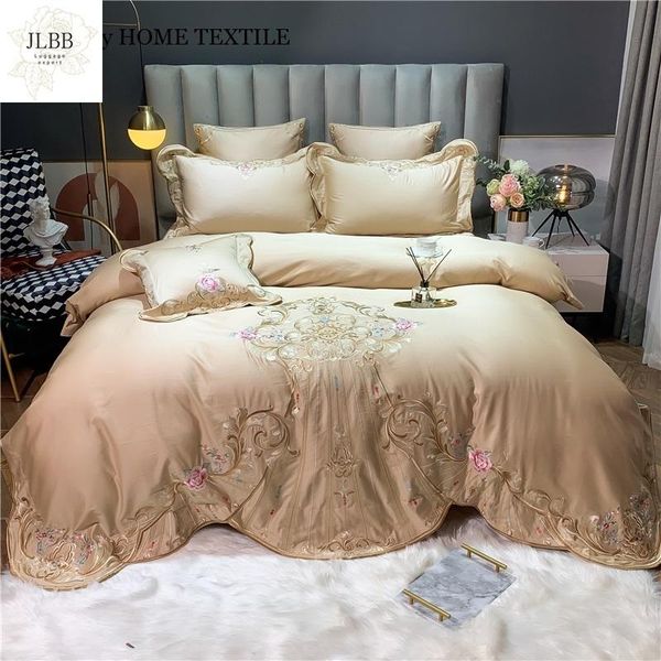 bedding sets luxury champagne 600tc egyptian cotton set flowers embroidery king duvet cover flat/fitted sheet pillowcases
bedding sets luxury champagne 600tc egyptian cotton set flowers embroidery king duvet cover flat/fitted sheet pillowcases