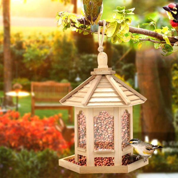 other bird supplies wooden feeder hanging for garden yard table decoration hexagon shaped with roof suction alimentador house
other bird supplies wooden feeder hanging for garden yard table decoration hexagon shaped with roof suction alimentador house