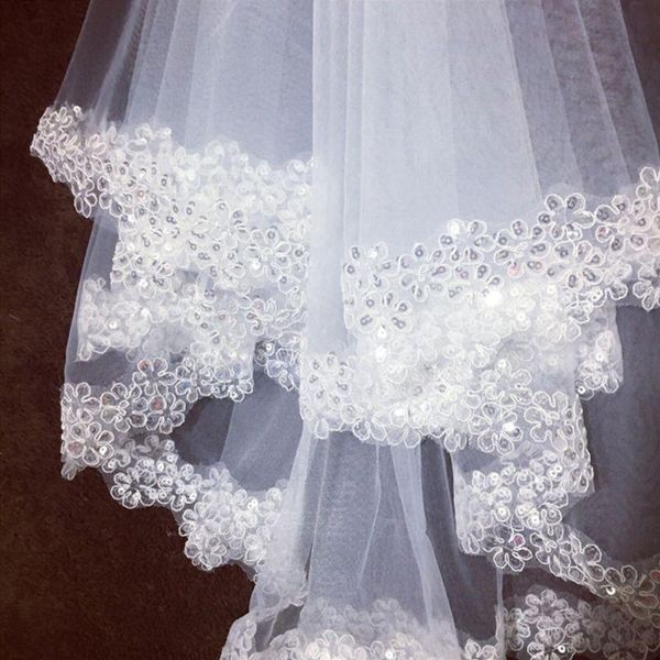bridal veils lxae 1.5m 1 layer women white long wedding tulle veil glitter sequins embroidered plum blossom edge marriage solid color, Black
bridal veils lxae 1.5m 1 layer women white long wedding tulle veil glitter sequins embroidered plum blossom edge marriage solid color, Black