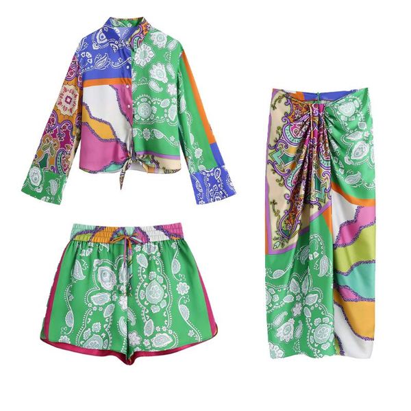 ethnic clothing 2021 women summer two piece set cropped shirt & pleated skirt shorts casual fashion chic lady outfit ensemble femme, Red
ethnic clothing 2021 women summer two piece set cropped shirt & pleated skirt shorts casual fashion chic lady outfit ensemble femme, Red