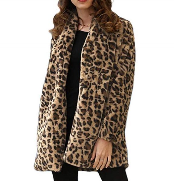 women's leather & faux autumn jacket womens leopard print winter thicken warm long sleeve coat women loose cloth b338, Black
women's leather & faux autumn jacket womens leopard print winter thicken warm long sleeve coat women loose cloth b338, Black