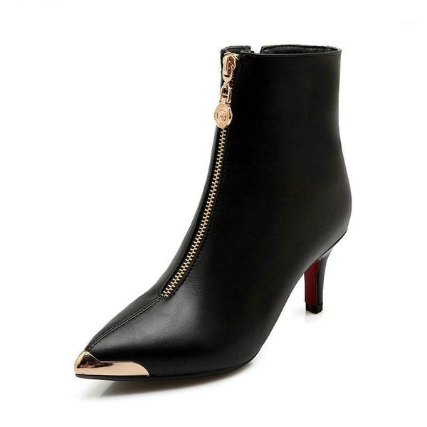 boots women high heels ankle ladies wedding shoes metal poined toe winter woman black red gold silver large size 431
boots women high heels ankle ladies wedding shoes metal poined toe winter woman black red gold silver large size 431