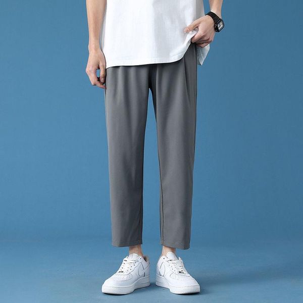 men's pants summer thin casual fashion gray black ice silk men streetwear loose drawstring straight-leg mens m-3xl
men's pants summer thin casual fashion gray black ice silk men streetwear loose drawstring straight-leg mens m-3xl